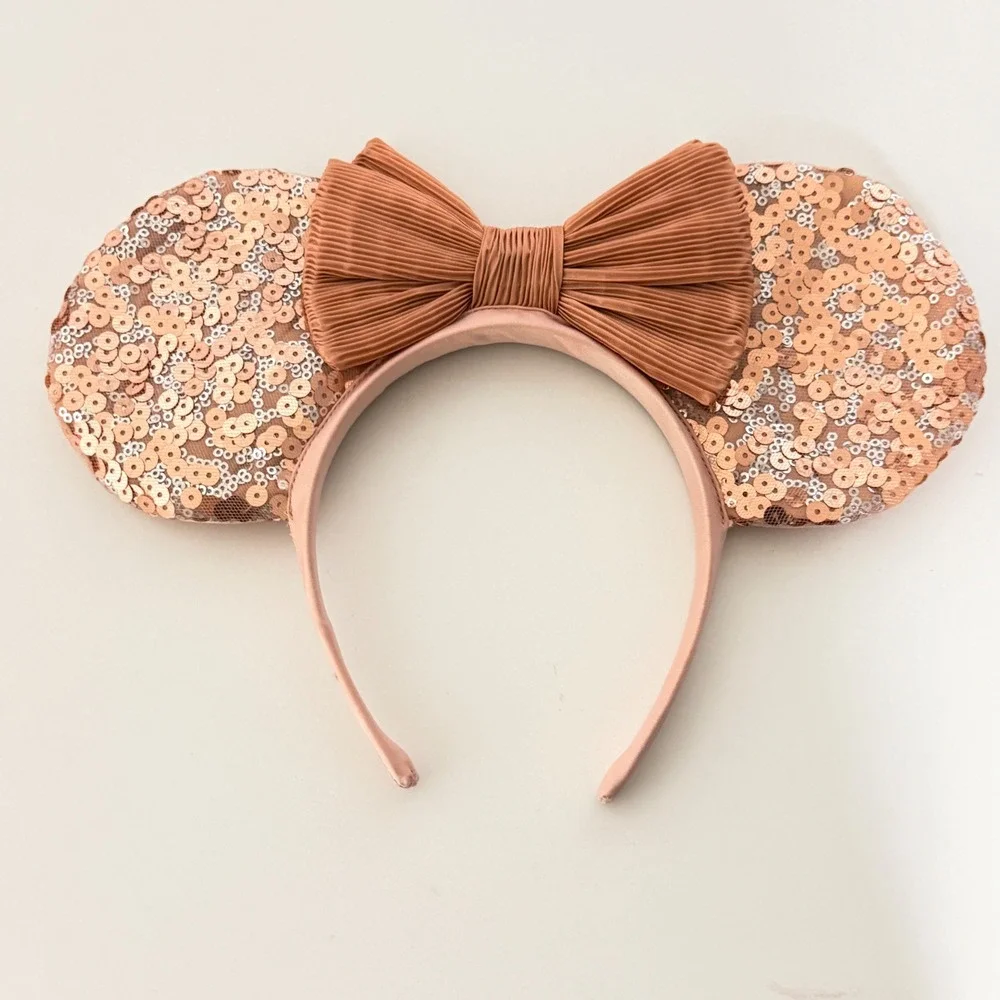 Disney Minnie Mouse Sequin Ears Headband Set 4 Pairs Kids Child‎
